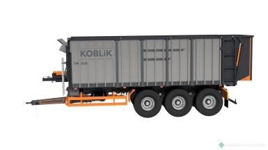 Прицепы для с/х техники - KOBLiK Полуприцеп тракторный TM 340