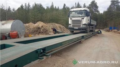 Автомобильные весы - ТДСХТ Весы автомобильные электронные ВАТ 80т-21м Под бетонные пандусы