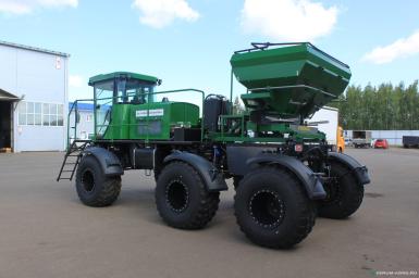 Опрыскиватели самоходные - КАЗАНЬСЕЛЬМАШ Опрыскиватель-разбрасыватель самоходный ОС-2500 М2