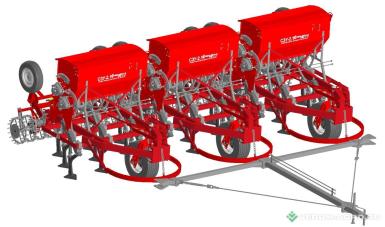 Сеялки - СИБЗАВОДАГРО КСЗУ-2,1Дх3