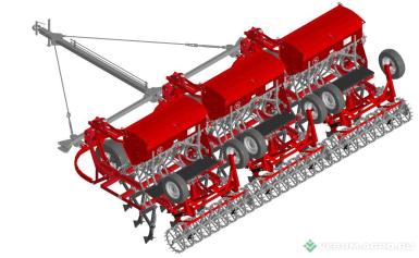 Сеялки - СИБЗАВОДАГРО КСЗУ-2,1Дх3