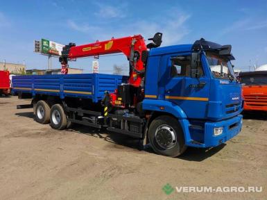 Грузовой автотранспорт - КАМАЗ 65117-3010-48  КМУ Палфингер ИНМАН ИТ 150