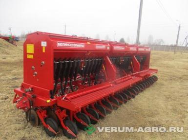 Сеялки - БЕЛИНСКСЕЛЬМАШ СЗ 6 (Астра) вариатор, прикатка, сеялка зерновая дисковая
