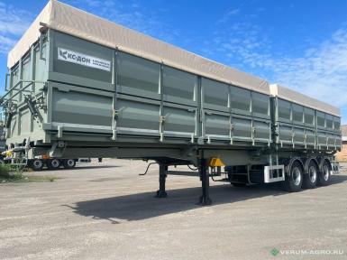 Полуприцепы - КС ДОН 851922 ЗЕРНОВОЗ ДВУХКУЗОВНОЙ САМОСВАЛ ССУ 1250-1350