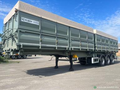 Полуприцепы - КС ДОН 851922 ЗЕРНОВОЗ ДВУХКУЗОВНОЙ САМОСВАЛ ССУ 1250-1350