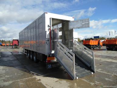 Полуприцепы - БАЛТСМЕЦМАШ 945301 скотовоз