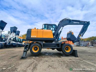 Экскаваторы - RANTEX XYC75 насосы, клапаны - KAWASAKI