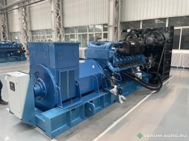 Генераторы - ЗГМ КГПУ 1100-Т400-3РГТН Генератор газовый когенерационный 1100 кВт 400В