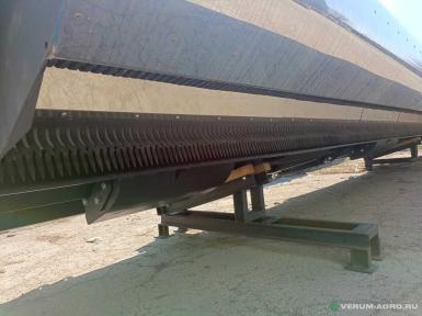 Жатки и оборудование для комбайнов - ПЕНЗМАШ ЖО-8  Жатка очесывающая ОЗОН с опорными колёсами