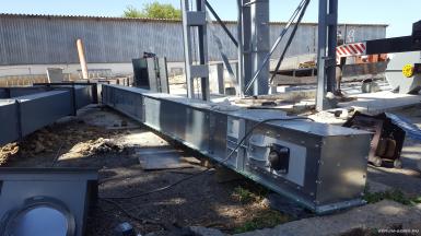 Транспортировка зерна - АГРО-ЦЕНТР Транспортер цепной ТЦА-50, 100, 150 т/ч 