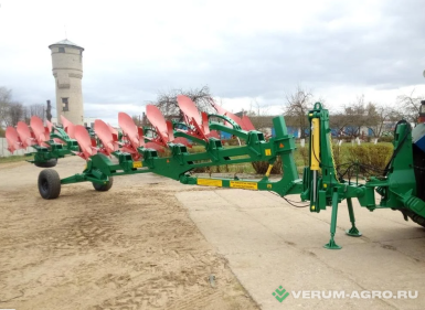 Плуги и глубокорыхлители - МРЗ Плуг полунавесной оборотный  ППОВ 8-45-01 on-land