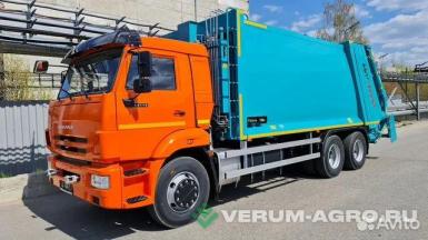 Коммунальные машины - АВТОКРАФТ мусоровоз 22 куба задняя загрузка АК-11