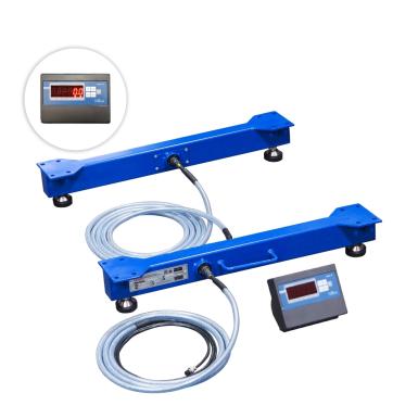 Животноводческие весы - ЭЛЬТОН (СК) Весы животноводческие ЭЛЬТОН-СКП -600 (ПЕРЕНОСНЫЕ) (800 х 150 мм х 2 шт.), А-12Е/Титан12