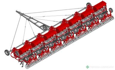Сеялки - СИБЗАВОДАГРО КСЗУ-2,1Дх7