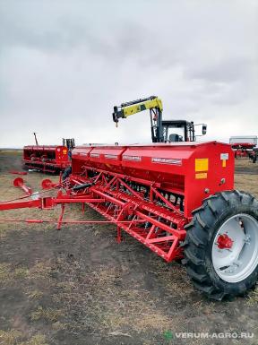 Сеялки - БЕЛИНСКСЕЛЬМАШ СЗ 6 (Астра), вариатор, загортач, СКВ, сеялка зерновая дисковая