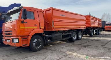 Грузовой автотранспорт - КАМАЗ 68901 автомобили-самосвалы для перевозки зерна