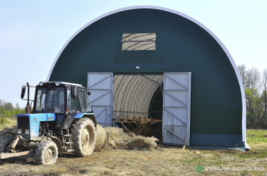 Быстровозводимые конструкции - АЛТАЙ-ТЕНТ Арочный ангар 