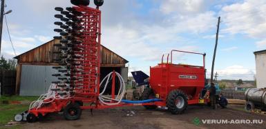 Сеялки - ПК-АГРОМАСТЕР AGRATOR DISK 12000 пневматический посевной комплекс, дисковый сошник, прикатка, СКВ