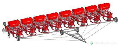 Сеялки - СИБЗАВОДАГРО КСЗУ-2,1Дх8