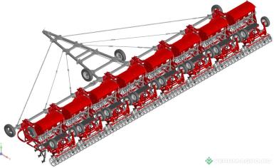 Сеялки - СИБЗАВОДАГРО КСЗУ-2,1Дх8