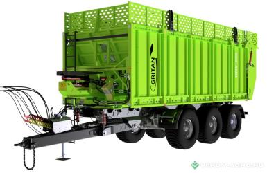 Прицепы для с/х техники - ГРИТАН Полуприцеп универсальный GRITAN ППУ-200