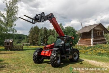 Телескопические погрузчики - OPTITECH TH 738S Телескопический погрузчик