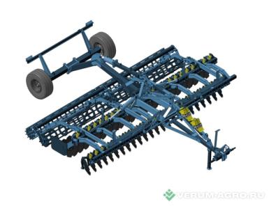 Дискаторы - TIGARBO Агрегат дисковый складной АДС-6  M