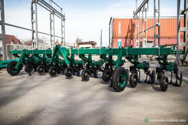 Культиваторы - КРОНОС Культиватор КРК-5.6 с защитными дисками (3 S-обр. стойки на секцию