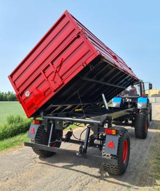 Прицепы для с/х техники - ДОРМАШЭКСПО 2ПТС-10 ЗЕРНОВОЗ