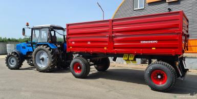 Прицепы для с/х техники - ДОРМАШЭКСПО 2ПТС-10 ЗЕРНОВОЗ