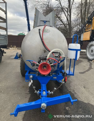 Опрыскиватели прицепные - РЕМКОМ ОВС-2000К бак 2000 л (нержавеющая сталь), приставка Колонна