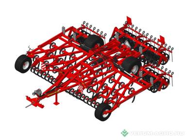 Культиваторы - ЭЛЕЗЕР Культиватор широкозахватный предпосевной КШП-12-01 