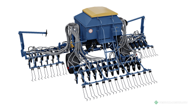 Сеялки - БЫСТРИЦА Сеялка С-6ПМ3.03 КСИЛ.271211.020-03 Пневматическая/полуприцепная