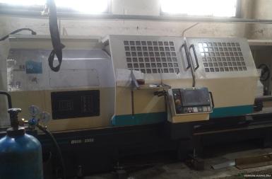 Станки - СТАНКОМАШСТРОЙ Токарный станок с чпу fanuc ке80/2000 (ске6180Z) на горизонтальной станине KE80/2000 (CKE6180Z/2