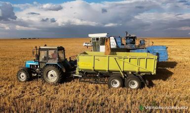 Полуприцепы - БЕЛАГРОМАШ ПСТ-10, полуприцеп тракторный  