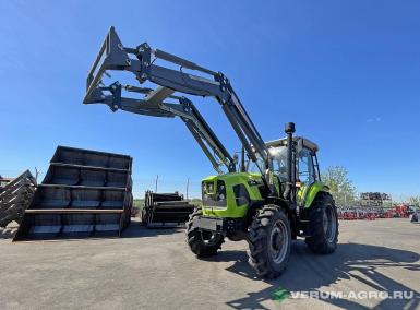 Навесные погрузчики - METAL-FACH Бык T-229S для импортных тракторов