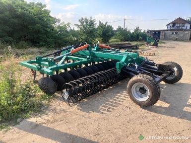 Дискаторы - БДМ-АГРОЦЕНТР Борона Дисковая БДМ 4х2 ПБ с планчатым катком 