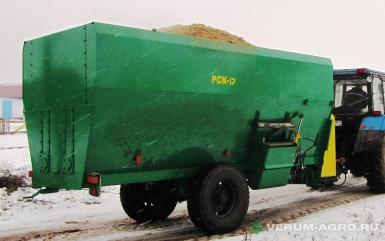 Кормораздатчики-смесители - БОБРУЙСКАГРОМАШ Раздатчик-смеситель кормов  РСК-17
