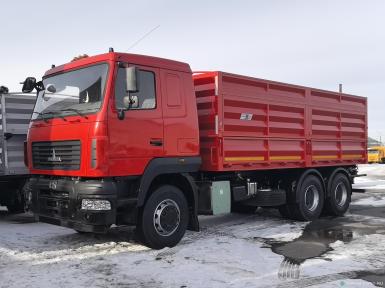 Грузовой автотранспорт - МАЗ 653538 самосвал зерновоз 25 куб.м