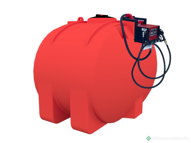 АЗС дизель-бензин - POLYTEAM Мобильная мини-АЗС 3000л PT-G3000U-DT