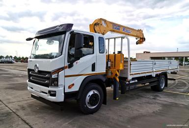 Грузовой автотранспорт - DAYUN Бортовой грузовой автомобиль с КМУ XCMG 