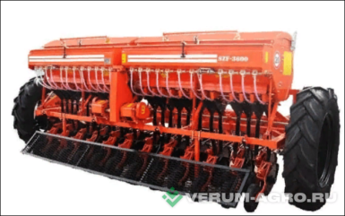 Сеялки - АГРО ГРУПП ВЕСТ СЗВ 3.600-Травяная приставка сошник СЕТ  Редуктор нового образца ,бункер-1т.+травяные 90кг