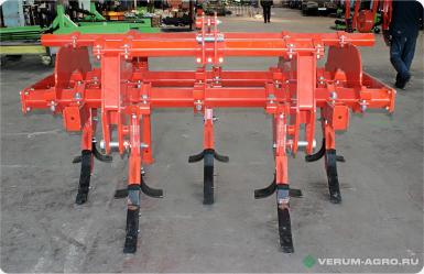 Плуги и глубокорыхлители - КАМА Глубокорыхлитель TIGER 3, болтовая защита, каток