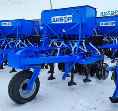 Сеялки - ДИБОР Сеялка-культиватор стерневая зернотуковая СКП-2,1Д