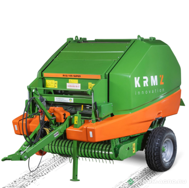 Пресс-подборщики - KRMZ Пресс-подборщик рулонный R12/155 Super с сетеув. уст., с модифицированными кожухами из стеклопласт.