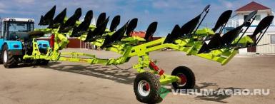 Плуги и глубокорыхлители - ВОЛГААГРОМАШ Оборотный плуг модульный «Сириус» ПОМ-6+1+1 