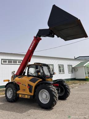 Телескопические погрузчики - SANY STH 742 Ковш 3м3 и вилы