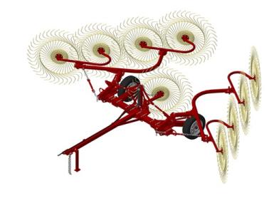 Ворошилки - АЗАС Грабли ГВВ-6М 