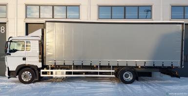 Грузовой автотранспорт - HOWO T5G Шторнобортовой