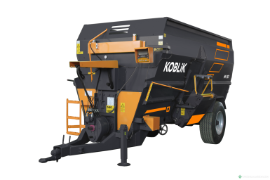Кормораздатчики-смесители - KOBLiK Измельчитель-смеситель-раздатчик кормов MH 150 с автономной гидросистемой